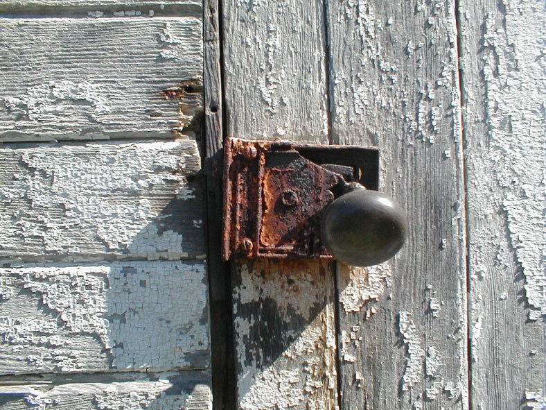 Door Knob Rusty